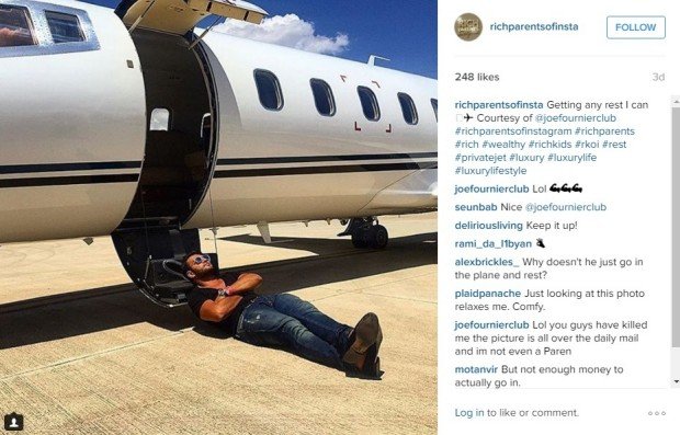 Copiii bogati de pe Instagram au de acum rivali chiar in...parintii lor. A aparut contul Rich Parens of Insta
