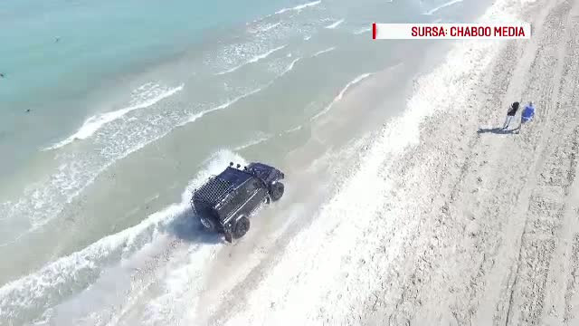 Soferii din Bucuresti care au ajuns cu masinile pe plaja si-au aflat amenda. Amandoi au primit suma maxima