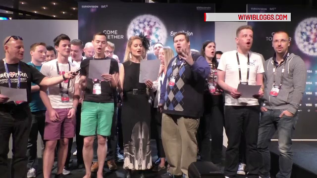 Moment emotionant de solidaritate la Stockholm. Gestul facut de reprezentanta Moldovei pentru a-l sustine pe Ovidiu Anton