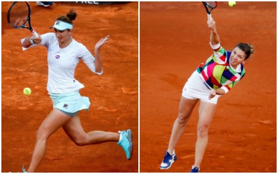 Simona Halep şi Irina Begu s-au calificat în finala probei de dublu la Shenzhen