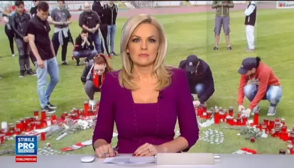 Arena Dinamo, loc de pelerinaj, dupa moartea lui Ekeng. Fanii si fotbalistii au aprins lumanari in locul unde s-a prabusit