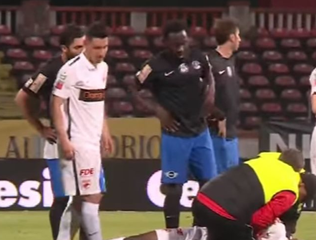 Noua inregistrare video, de la nivelul terenului, cu momentul interventiei medicilor in cazul lui Ekeng. Ce apare pe imagini