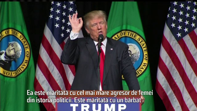 Lovitura sub centura data de Trump lui Hillary Clinton. Afirmatiile scandaloase facute despre infidelitatile lui Bill Clinton