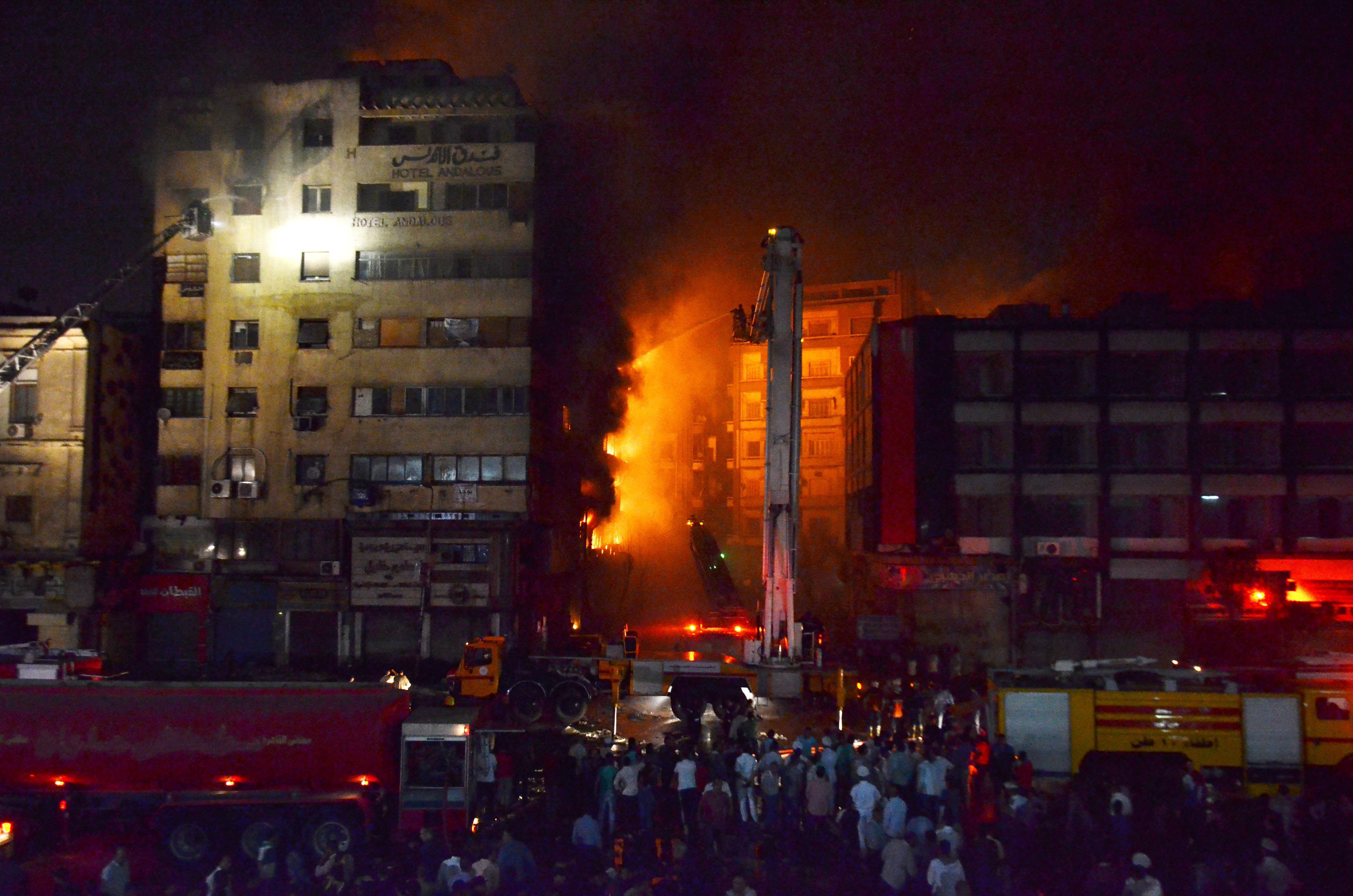incendiu cairo agerpres
