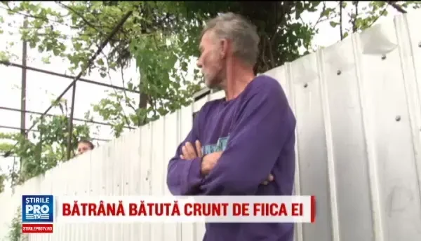 O batrana din Bacau se zbate intre viata si moarte dupa ce a fost batuta de fiica ei. Motivul pentru care si-a atacat mama
