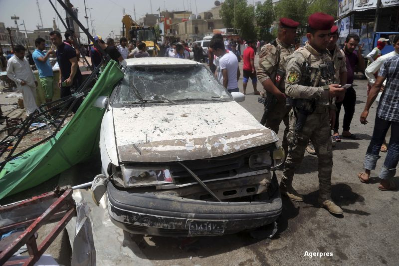 Cel putin 64 morti intr-un atentat in apropierea unei piete din Irak. Atacul a fost revendicat de Statul Islamic