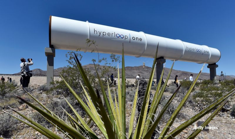 Hyperloop one, tunel cu presiune scazuta