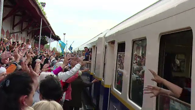 1.000 de pelerini au venit la noi pentru a sarbatori Rusaliile catolice. Primirea calduroasa de care au avut parte