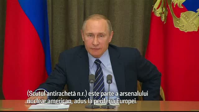 Rusia va trebui sa ia masuri. Mesajul lui Vladimir Putin la o zi dupa ce scutul de la Deveselu a devenit operational