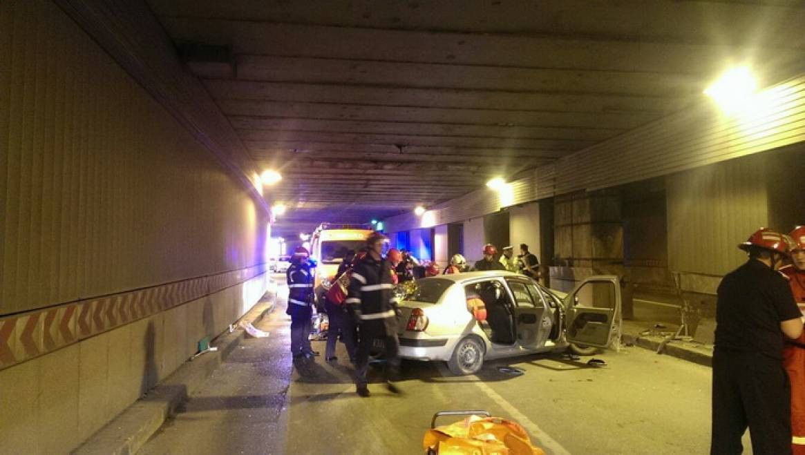 accident Pasajul Unirii