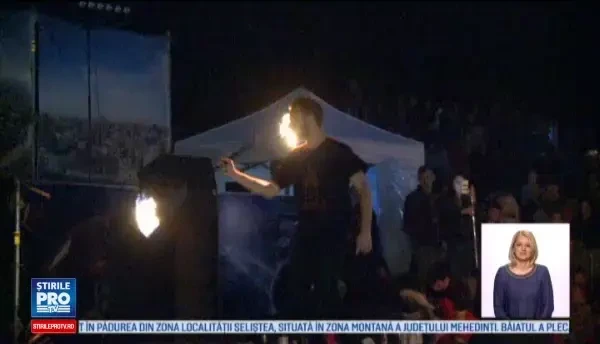 Taram de basm in Capitala, la Festivalul Luminii. Surprizele de care au avut parte bucurestenii in acest weekend