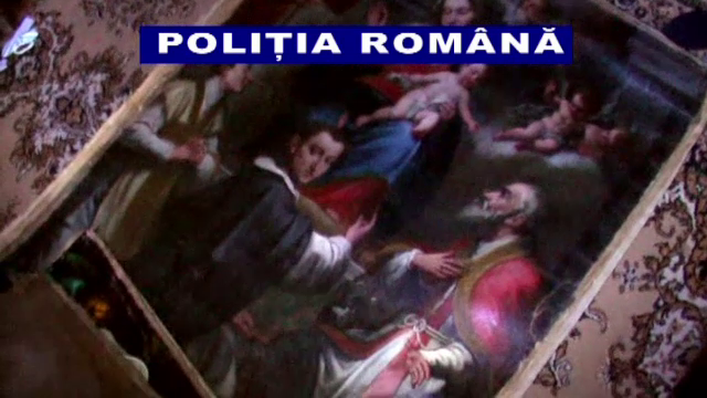 Actiune cu final neasteptat. Politistii se asteptau sa gaseasca arme, dar au descoperit tablouri valoroase, furate din Italia