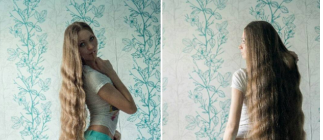 Rapunzel, in realitate. Cum arata tanara din Rusia care nu si-a mai tuns parul de 13 ani