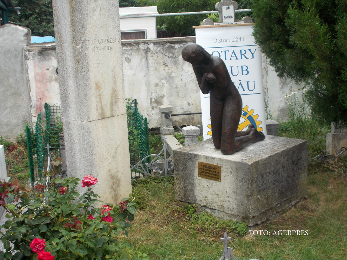 Opera semnata de Brancusi, recuperata dupa 20 de ani. Misterul ce inconjoara disparitia statuii din cimitirul din Buzau