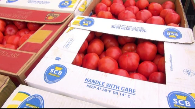 Primele rosii romanesti au aparut deja in piete. Producatorii le vand cu 5 lei/kg, dar in piete ajung cu 15 lei/kg