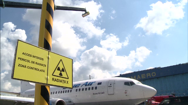 Tehnologii militare aproape SF, expuse la Romexpo. Un scanner urias care poate sa vada in detaliu interiorul unui Boeing 737