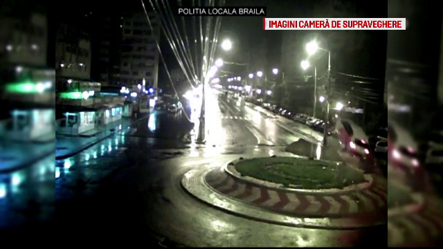 Accident incredibil surprins de camerele de supraveghere, in Braila. "Doamne fereste! N-am vazut in 27 de ani asa ceva"