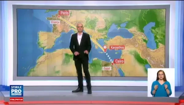 Analiza Catalin Radu Tanase in cazul aeronavei EgyptAir: Primele indicii duc catre ipoteza unei bombe sau a unui kamikaze