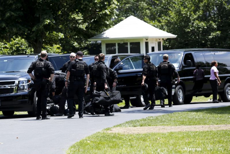 Alerta de securitate la Casa Alba. Un barbat inarmat a fost impuscat in abdomen de Secret Service