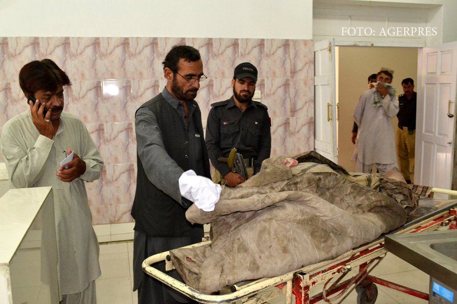 cadavrul lui Akhtar Mansour