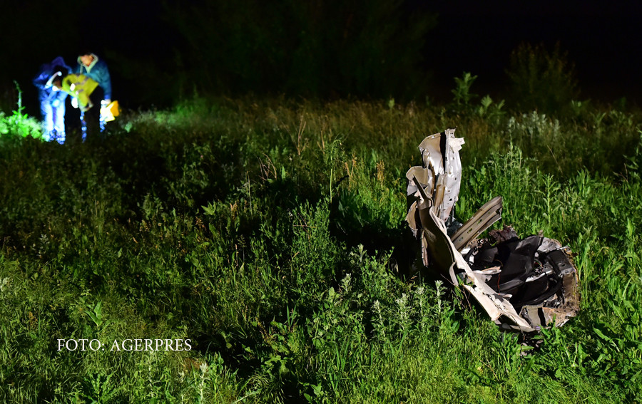 Politisti fac cercetari la locul unui accident foarte grav, petrecut pe drumul dinspre Corbeanca spre Buftea, in urma caruia patronul Hexi Pharma, Dan Condrea, a decedat