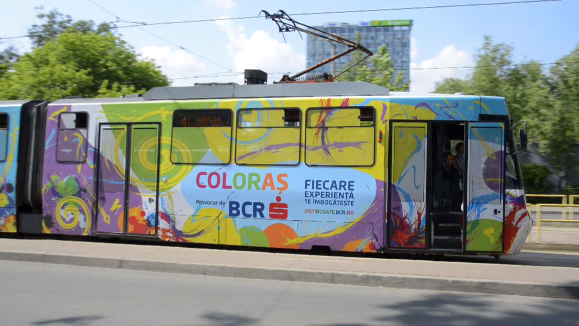 (P) Colorasul - tramvaiul care da culoare Capitalei