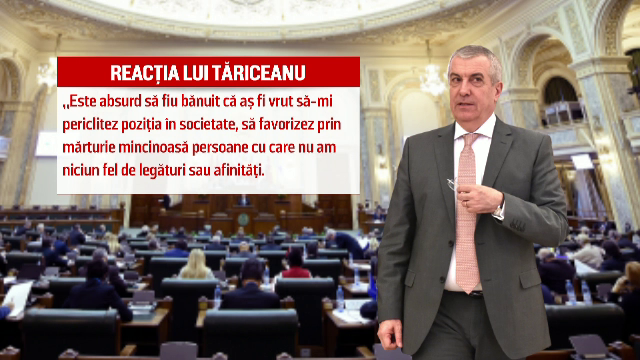 Tariceanu, acuzat de DNA ca a mintit in dosarul retrocedarilor si pus sub urmarire. Reactia presedintelui Senatului