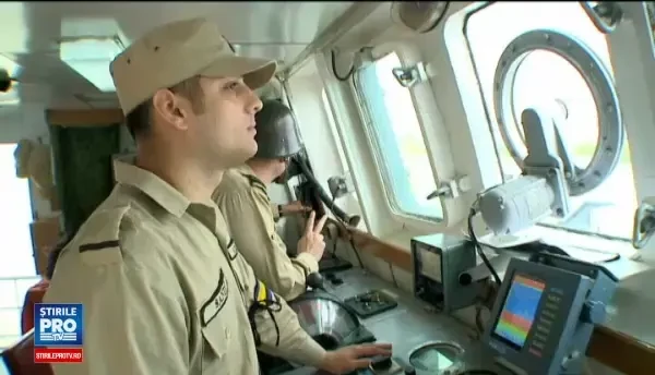 Exercitiu militar romano-francez in Marea Neagra. O nava ruseasca a supravegheat tragerile de artilerie ale fregatelor