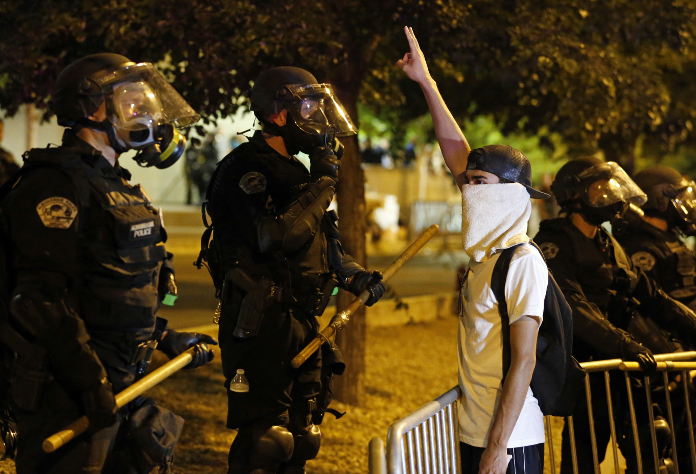 proteste anti Donald Trump