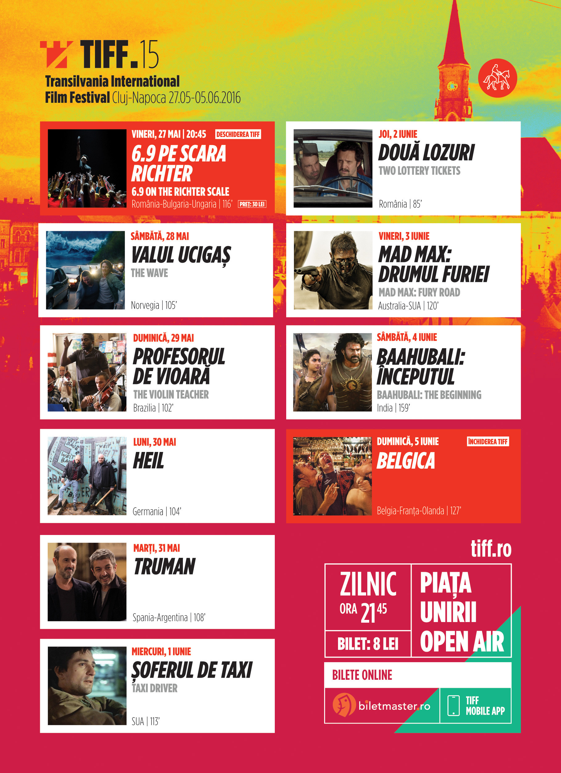 Incepe TIFF 2016 ! Recomandari pentru primul weekend