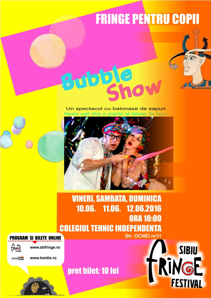 Sibiu Fringe Festival isi deschide larg portile pentru iubitorii de teatru