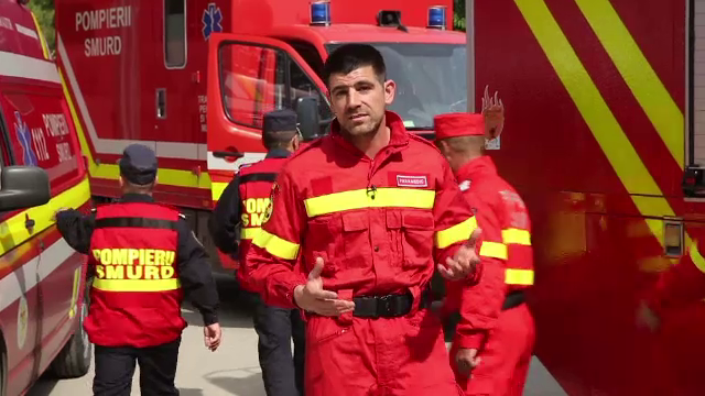 A acceptat provocarea pompierilor si a devenit salvator pentru o zi. Cum a simtit Dragos Bucurenci adrenalina unei misiuni