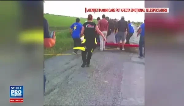 Incident grav pe aerodromul de la Vadeni. Un deltaplan s-a zdrobit de pamant dupa ce pilotul a ratat aterizarea