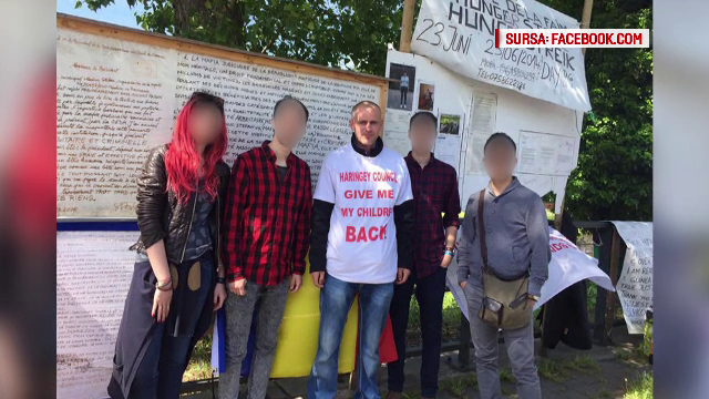 Povestea romanului care e de doua saptamani in greva foamei la Strasbourg. De ce a ramas fara cei doi copii