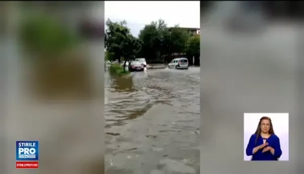 Vijeliile au facut prapad in tara. Distrugerile provocate in Hunedoara, dupa o ora de ploaie torentiala