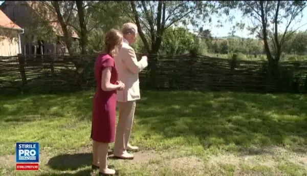 CLIPUL ZILEI. Centru de formare in mestesuguri traditionale romanesti, in casa Printului Charles din Viscri. Peste 150 de oameni vin aici