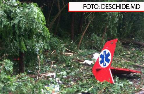 Elicopter SMURD prabusit in Republica Moldova