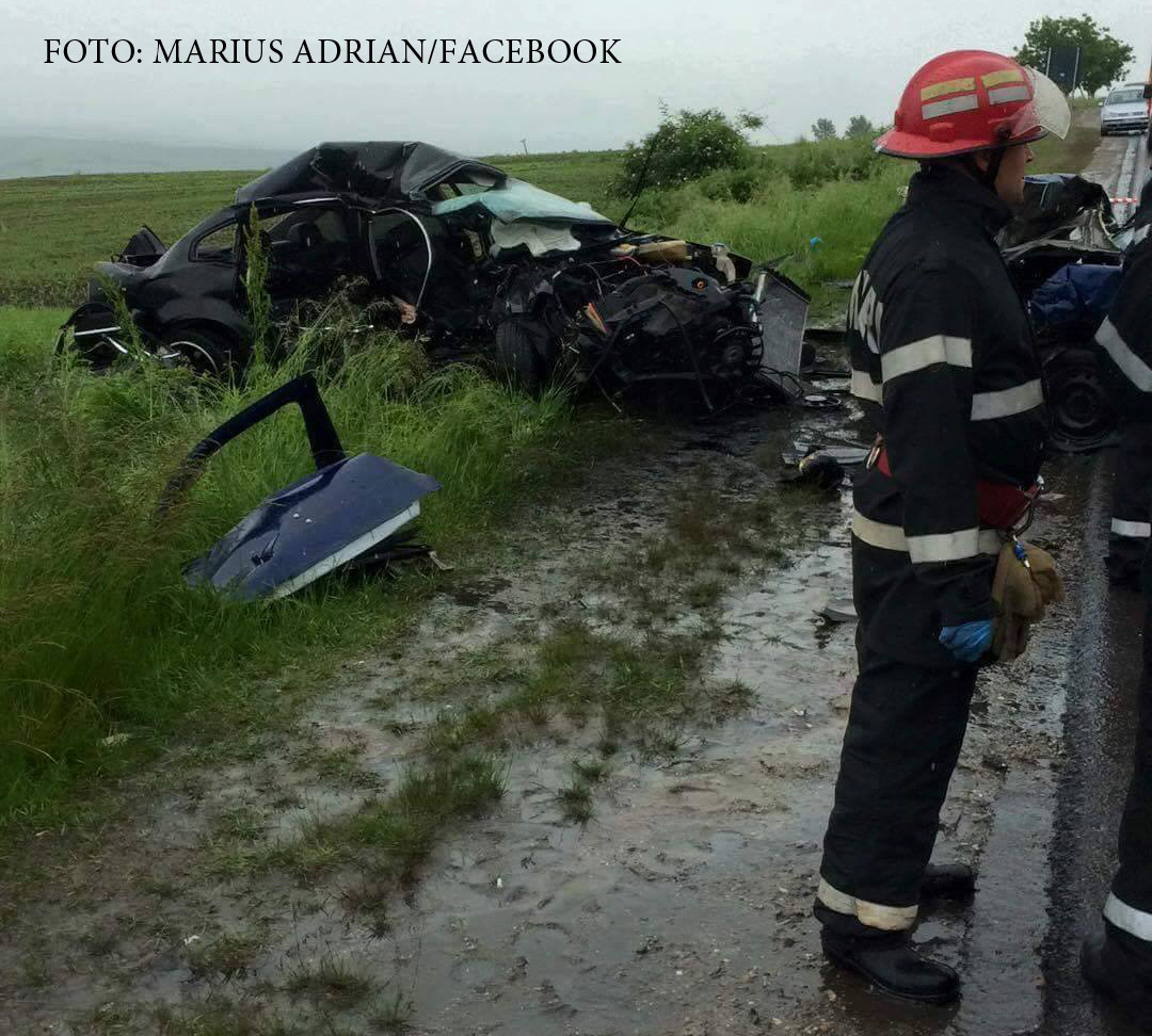 accident Cluj DN 1 E 60Tureni-Copaceni