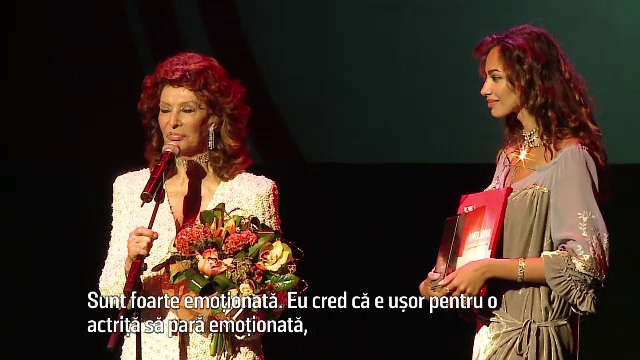 Sophia Loren si Madalina Ghenea