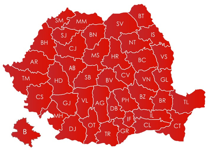 REZULTATE ALEGERI LOCALE 2016. Harta rezultatelor. Vezi ce s-a intamplat in fiecare judet din tara