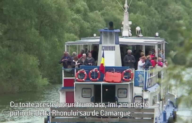 Francezii, indragostiti de Delta, unica in Europa. Reactia unor turisti dupa o croaziera de 13 zile pe Dunare