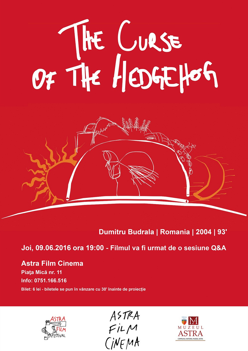„Blestemul ariciului”, proiectie eveniment la Astra Film Cinema Sibiu