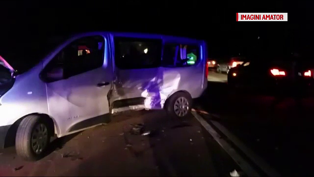 Un microbuz al MAI, implicat intr-un grav accident la Constanta. Ce a urmat dupa ce a fost izbit in plin de o masina