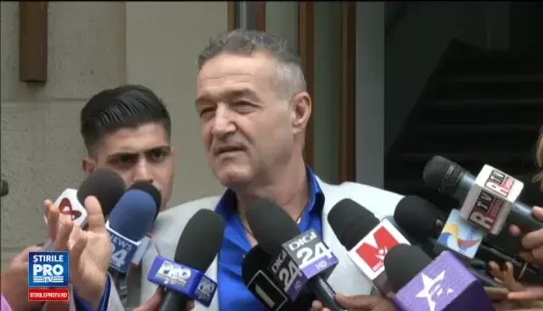 Audieri in dosarul detinutilor scriitori. Gigi Becali la DNA: Nu am niciun fel de problema, martor am venit, martor plec