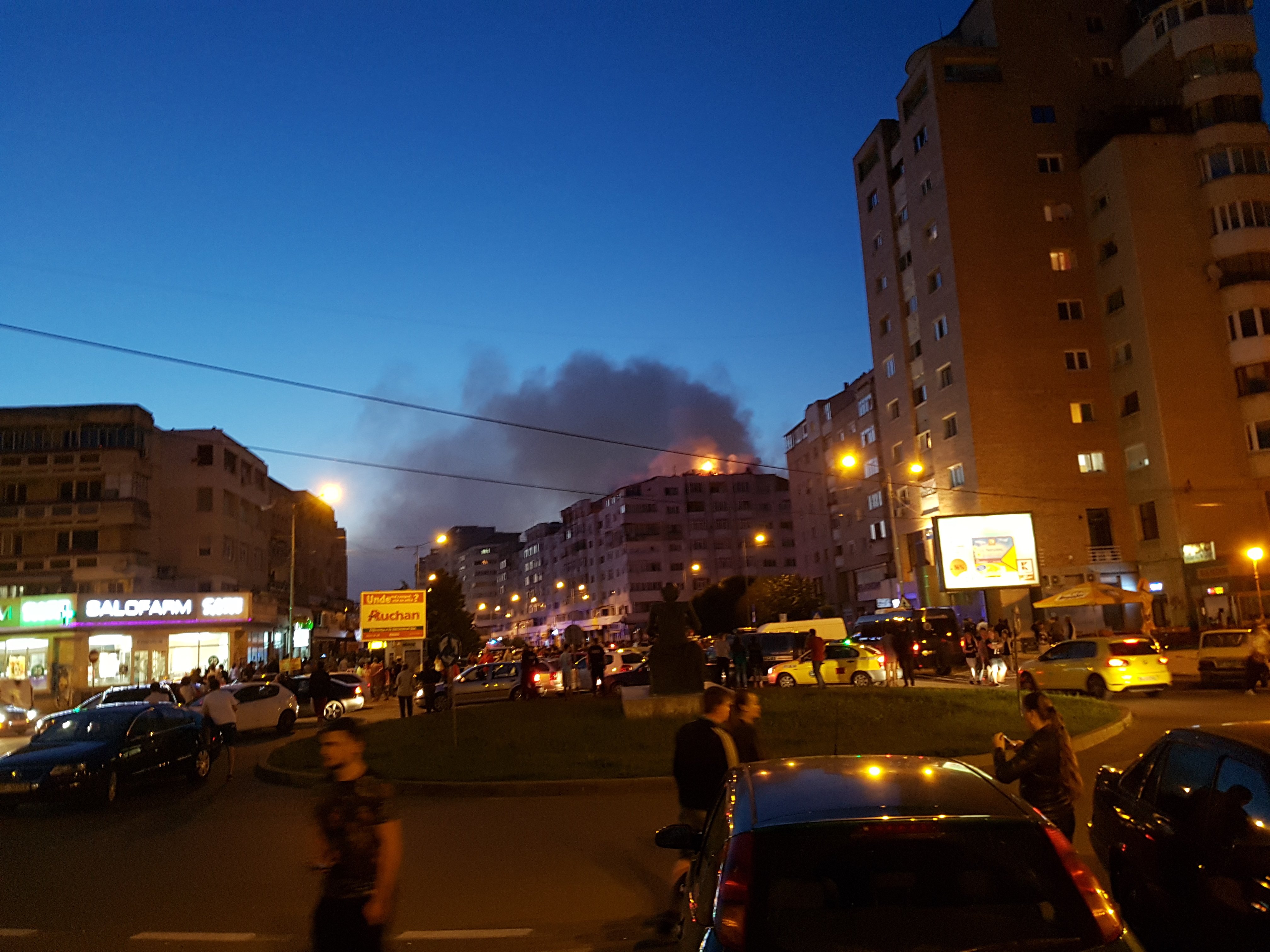 incendiu Bacau