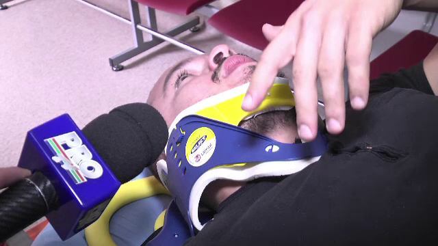 Un tanar din Targoviste a fost la un pas sa moara lovit de o masina. "Pur si simplu a iesit de pe strada, nu s-a uitat"