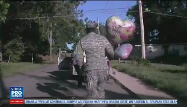A fost oprita de politie in trafic, dar ce a urmat a facut-o sa planga de bucurie. Surpriza emotionanta pregatita de ofiteri
