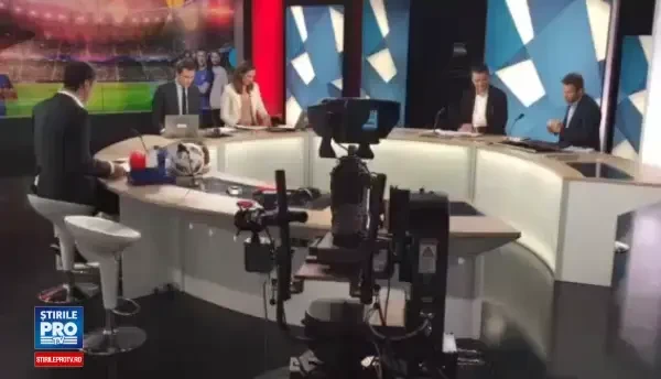 Corespondentul ProTV Lucian Lipovan, invitat de postul francez TF1 pentru a vorbi despre meciul FRANTA - ROMANIA