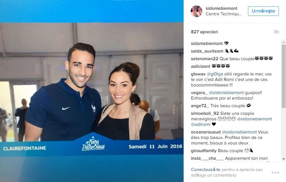 Ce a postat iubita unui jucator din nationala Frantei dupa victoria in fata Romaniei - 4