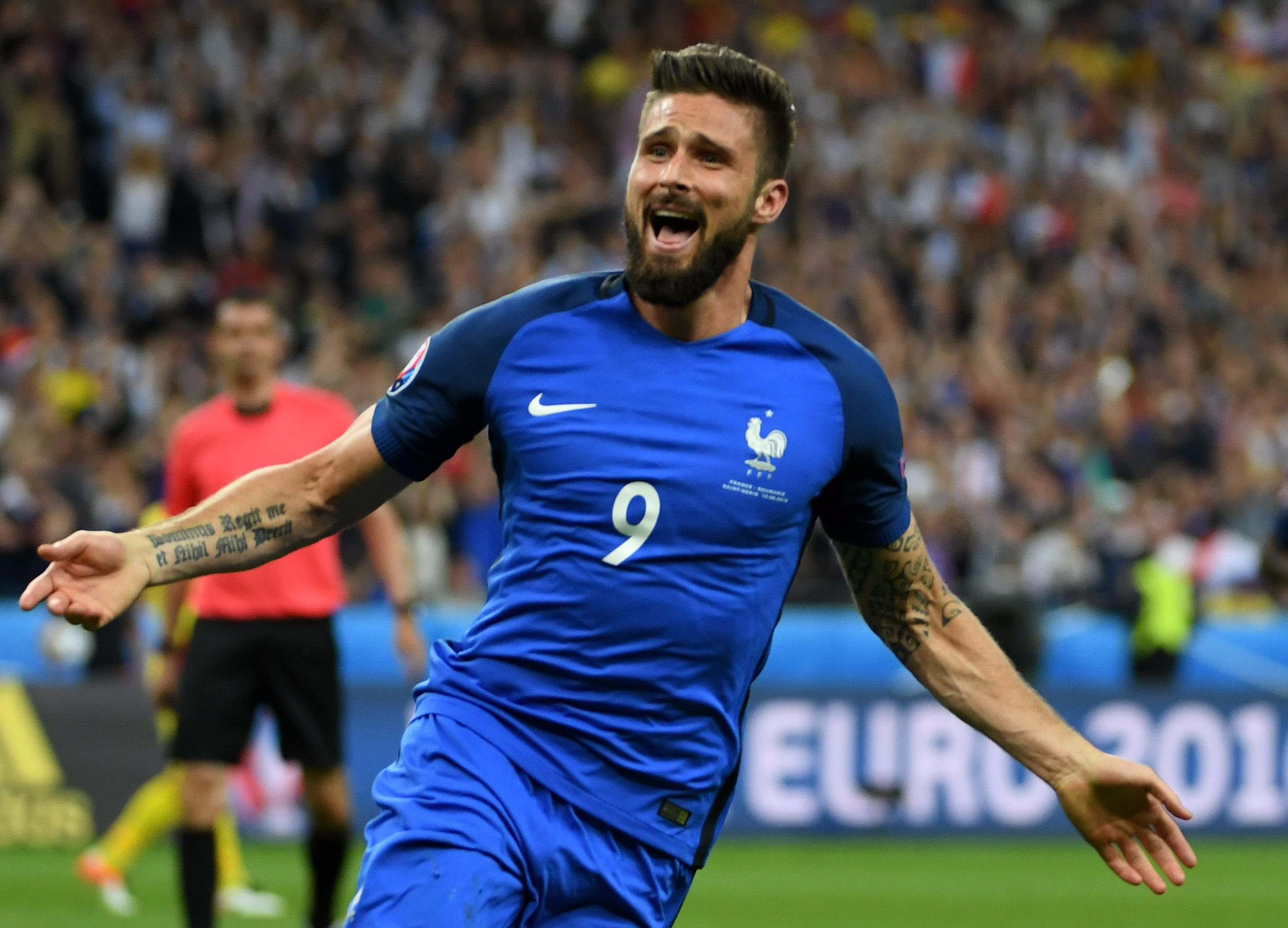 Giroud recunoaste ca s-ar fi putut dicta fault la faza golului sau: "Abia pe reluari am observat. Slava Domnului"